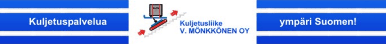 Kuljetusliike V. Mönkkönen Oy - Meiltä kuljetuspalvelut!